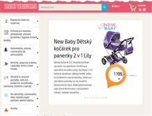 Tablet Screenshot of hracky-vybavicky.cz